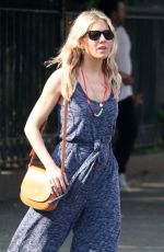SIENNA MILLER Out and About in New York 05/15/2018