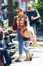 SIENNA MILLER Out and About in New York 05/30/2018
