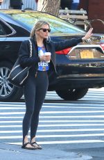 SIENNA MILLER Out in New York 05/01/2018