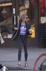 SIENNA MILLER Out in New York 05/01/2018