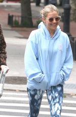 SIENNA MILLER Out in New York 05/16/2018