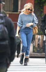 SIENNA MILLER Out in New York 05/18/2018