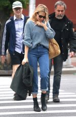 SIENNA MILLER Out in New York 05/18/2018