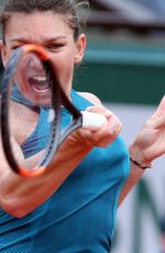 SIMONA HALEP at French Open Tennis Tournament in Paris 05/30/2018