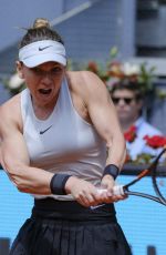 SIMONA HALEP at Mutua Madrid Open in Madrid 05/06/2018