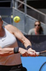 SIMONA HALEP at Mutua Madrid Open in Madrid 05/06/2018