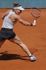 SIMONA HALEP at Mutua Madrid Open in Madrid 05/06/2018