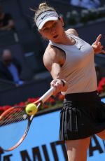SIMONA HALEP at Mutua Madrid Open in Madrid 05/06/2018