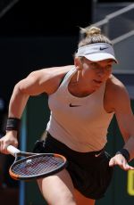 SIMONA HALEP at Mutua Madrid Open in Madrid 05/06/2018