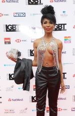 SINITTA at LGBT Awards 2018 in London 05/11/2018