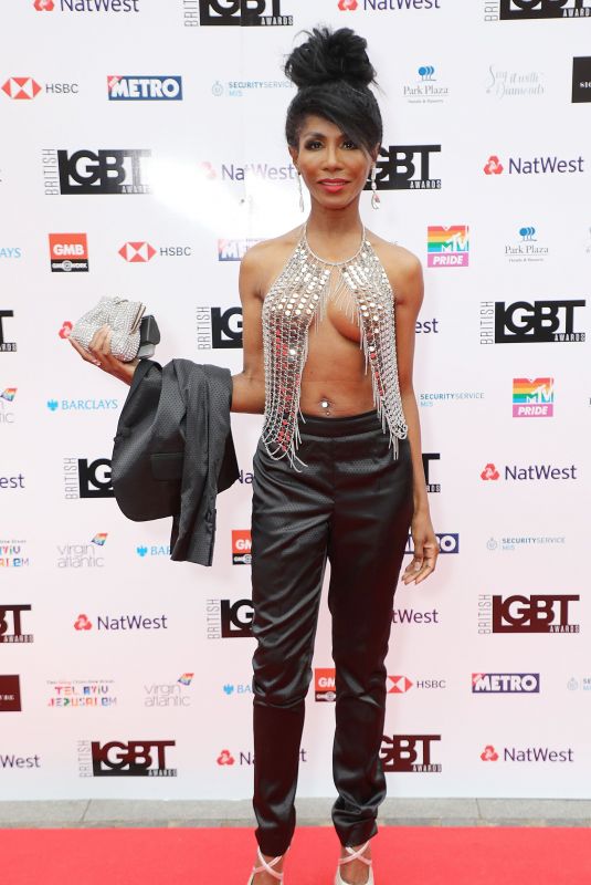 SINITTA at LGBT Awards 2018 in London 05/11/2018