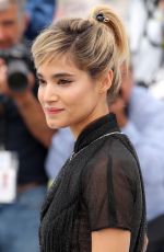 SOFIA BOUTELLA at Fahrenheit 451 Photocall at Cannes Film Festival 05/12/2018