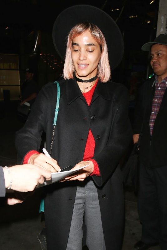 SOFIA BOUTELLA Night Out in Hollywood 05/23/2018