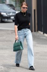 SOFIA RICHIE Leaves Zimmermann Boutique on Melrose Place 04/30/2018