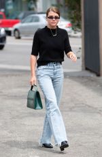 SOFIA RICHIE Leaves Zimmermann Boutique on Melrose Place 04/30/2018