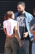 SOFIA RICHIE Out for Dinner at Nobu in Malibu 04/29/2018