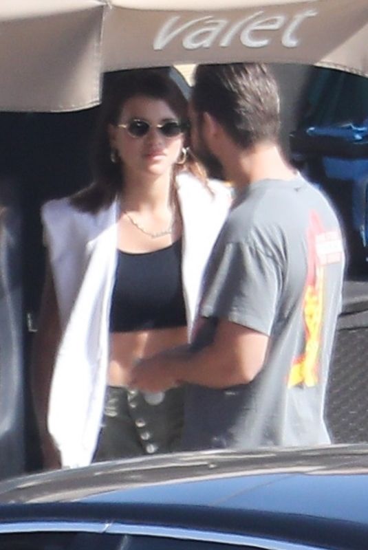 SOFIA RICHIE Out for Dinner at Nobu in Malibu 04/29/2018