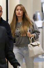 SOFIA VERGARA at LAX Airport in Los Angeles 05/02/2018