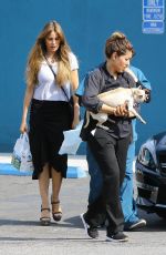 SOFIA VERGARA at Vet Office in Los Angeles 05/18/2018