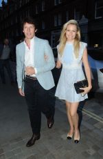 SOFIA WELLESLEY and James Blunt Leaves Kylie Minogue’s Birthday Party in London 05/27/2018