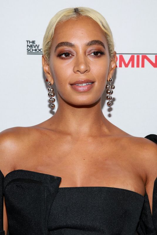 SOLANGE KNOWLES at New School 70th Annual Parsons Benefit in New York 05/21/2018
