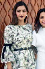 SONAM KAPOOR and SWARA BHASKAR at Veere Di Wedding Photocall in Mumbai 05/21/2018