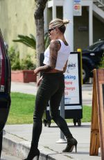 SOPHIA THOMALLA Out for Lunch in Los Angeles 05/06/2018