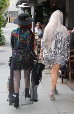 SOPHIA VEGAS and PHOEBE PRICE Out for Lunch in Beverly Hills 05/20/2018