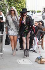SOPHIA VEGAS and PHOEBE PRICE Out for Lunch in Beverly Hills 05/20/2018