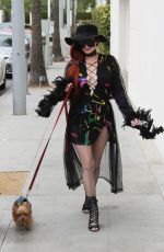 SOPHIA VEGAS and PHOEBE PRICE Out for Lunch in Beverly Hills 05/20/2018