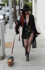 SOPHIA VEGAS and PHOEBE PRICE Out for Lunch in Beverly Hills 05/20/2018