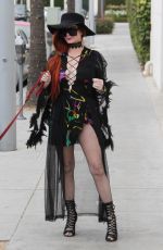 SOPHIA VEGAS and PHOEBE PRICE Out for Lunch in Beverly Hills 05/20/2018