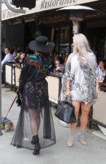 SOPHIA VEGAS and PHOEBE PRICE Out for Lunch in Beverly Hills 05/20/2018