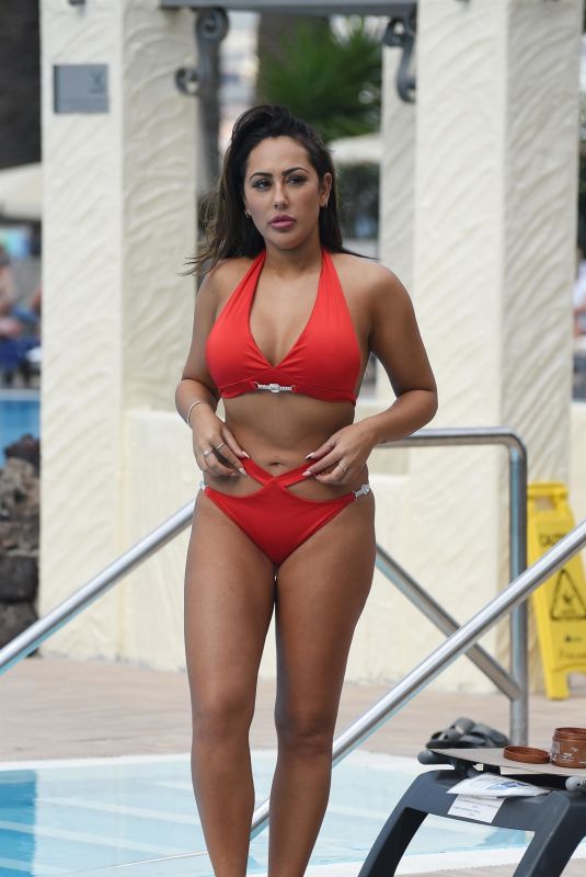 SOPHIE KASAEI in Bikini at a Pool in Bali 05/06/2018