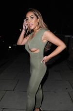 SOPHIE KASAEI Night Out in London 05/02/2018