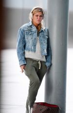 SOPHIE MONK at Heathrow Airport in London 05/18/2018