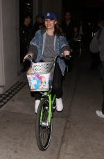 SOPHIE SIMMONS at a Bike Ride in West Hollywood 05/27/2018