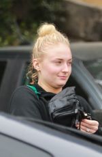 SOPHIE TURNER and Joe Jonas Leaves a Gym in West Hollywood 05/01/2018