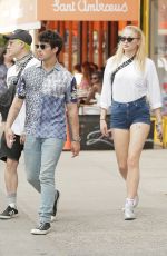 SOPHIE TURNER and Joe Jonas Out for Lunch in New York 05/03/2018