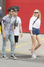 SOPHIE TURNER and Joe Jonas Out for Lunch in New York 05/03/2018