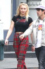 SOPHIE TURNER and Joe Jonas Out in New York 05/04/2018