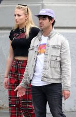 SOPHIE TURNER and Joe Jonas Out in New York 05/04/2018