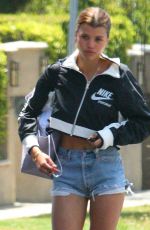 SPFIA RICHIE in Denim Shorts Out in Los Angeles 05/10/2018