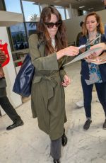 STACY MARTIN Arrives at Nice Airport 05/11/2018
