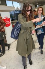 STACY MARTIN Arrives at Nice Airport 05/11/2018