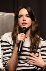 STACY MARTIN at Le Redoutable Press Conference in Tokyo 05/23/2018