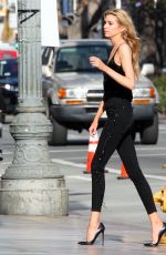 STELLA MAXWELL on the Set of a Photoshoot at El Rey Theatre in Los Angeles 05/17/2018
