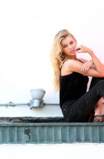 STELLA MAXWELL on the Set of a Photoshoot at El Rey Theatre in Los Angeles 05/17/2018