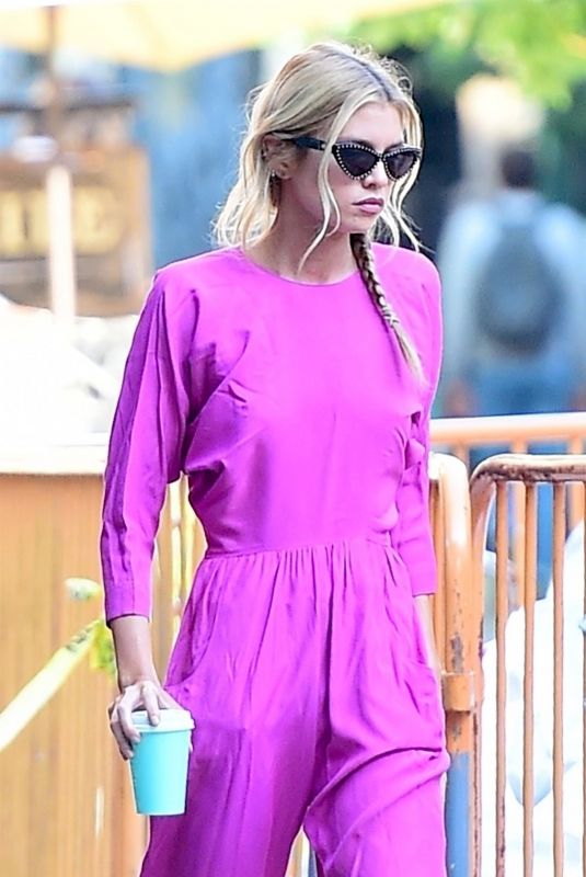 STELLA MAXWELL Out for Coffee in New York 05/30/2018
