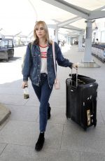 SUKI WATERHOUSE at Heathrow Airport in London 05/06/2018